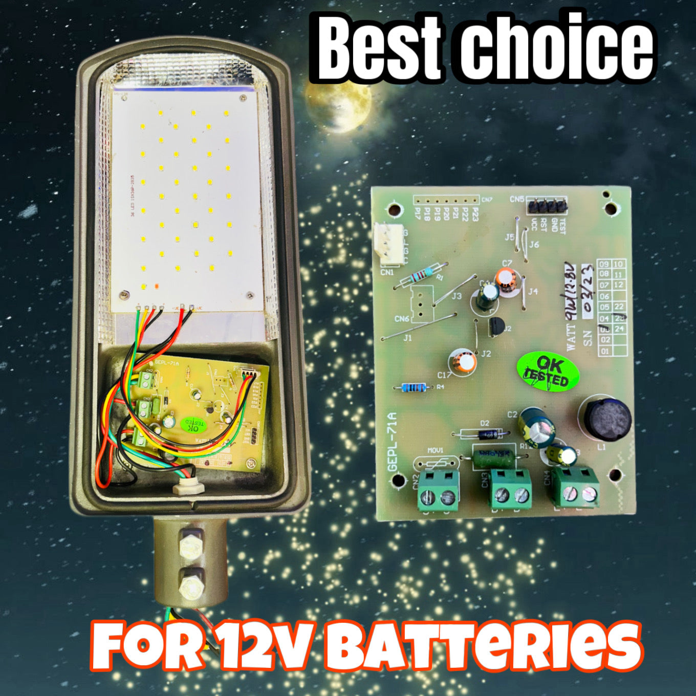 Driver 12w 12v with Regular MCPCB