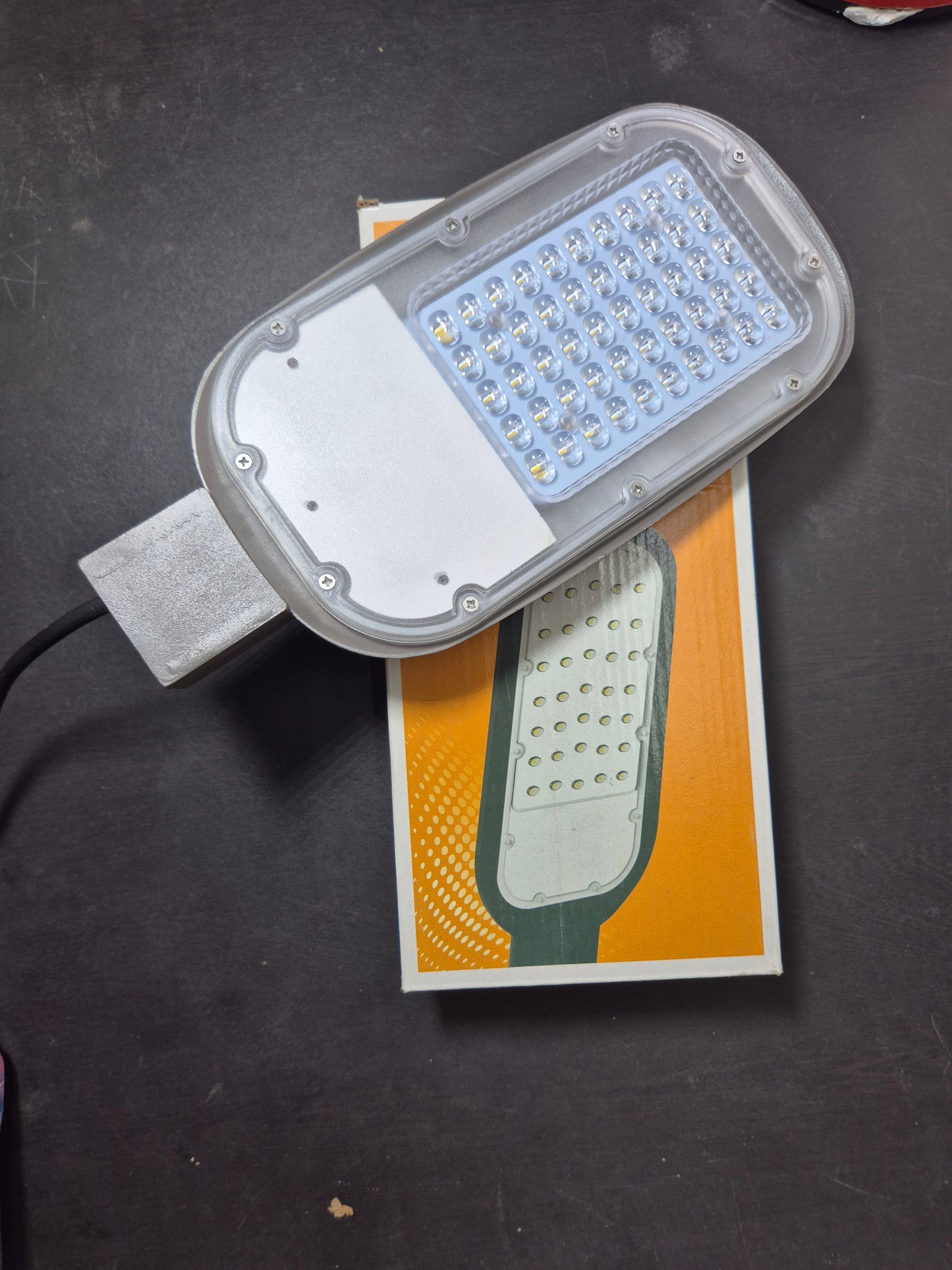 Lens Model LED 50W LED Street Light, IP65 Rated Outdoor Light (Cool White, BIS Approved) Street Light Outdoor Lamp (White)
