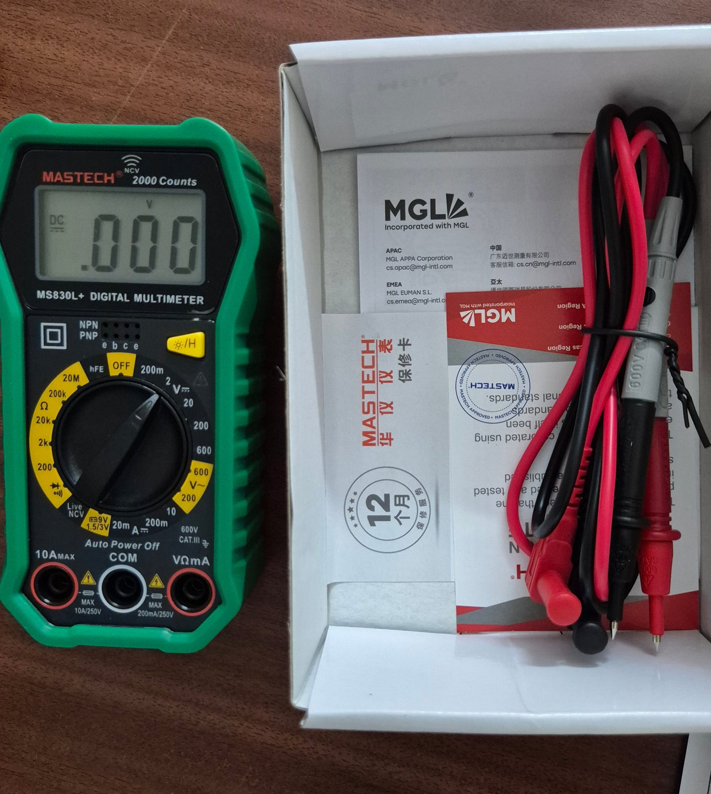 Original MS830L Multimeter