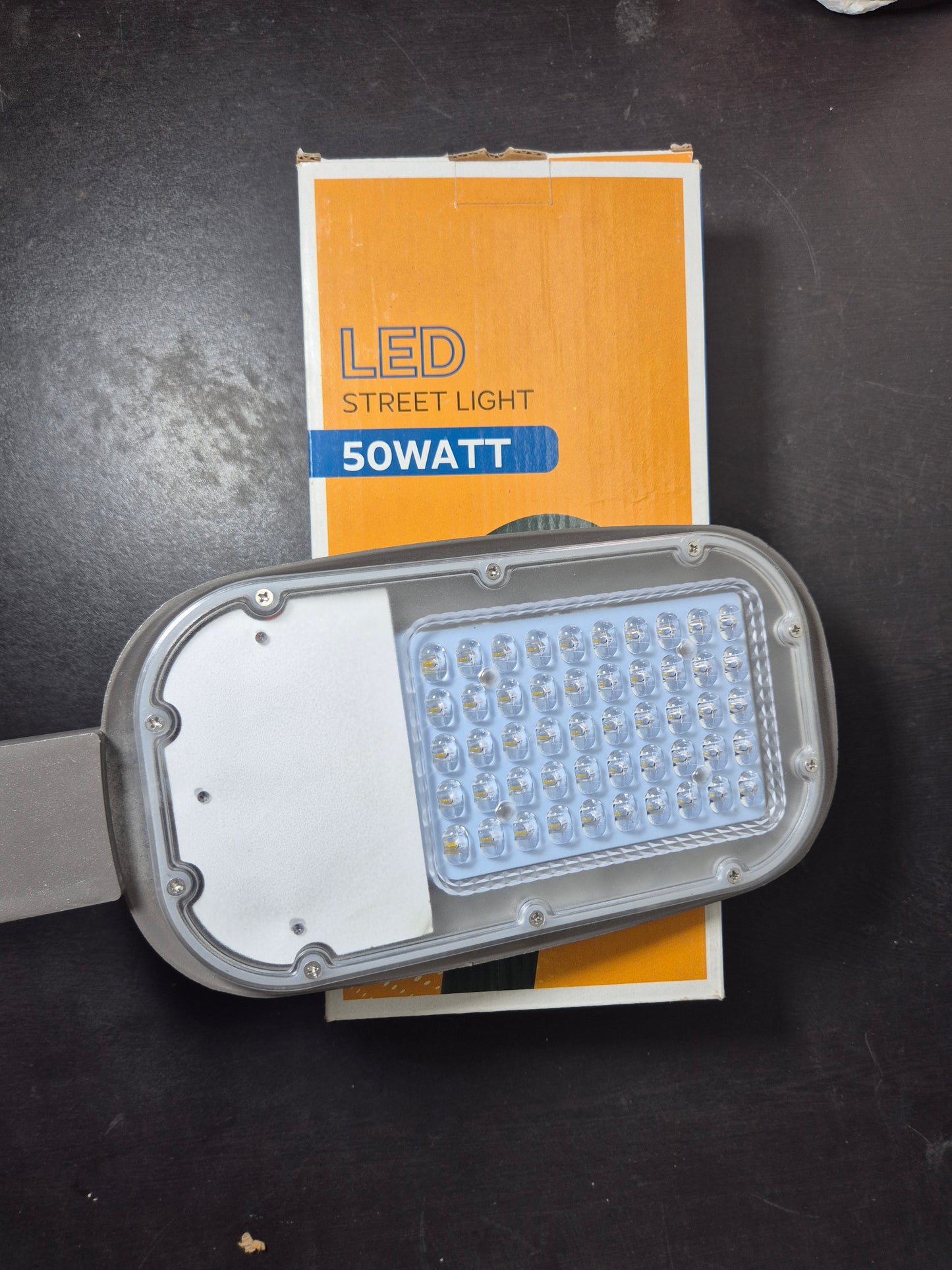 Lens Model LED 50W LED Street Light, IP65 Rated Outdoor Light (Cool White, BIS Approved) Street Light Outdoor Lamp (White)