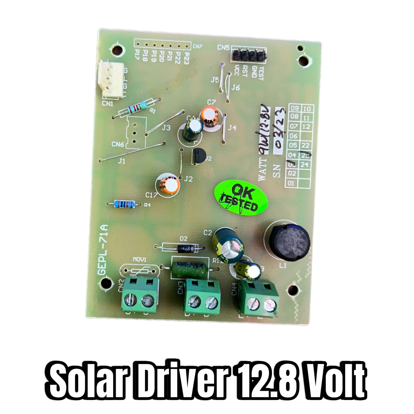 Solar semi street light Driver! for 12.8 Lipo4 batteries