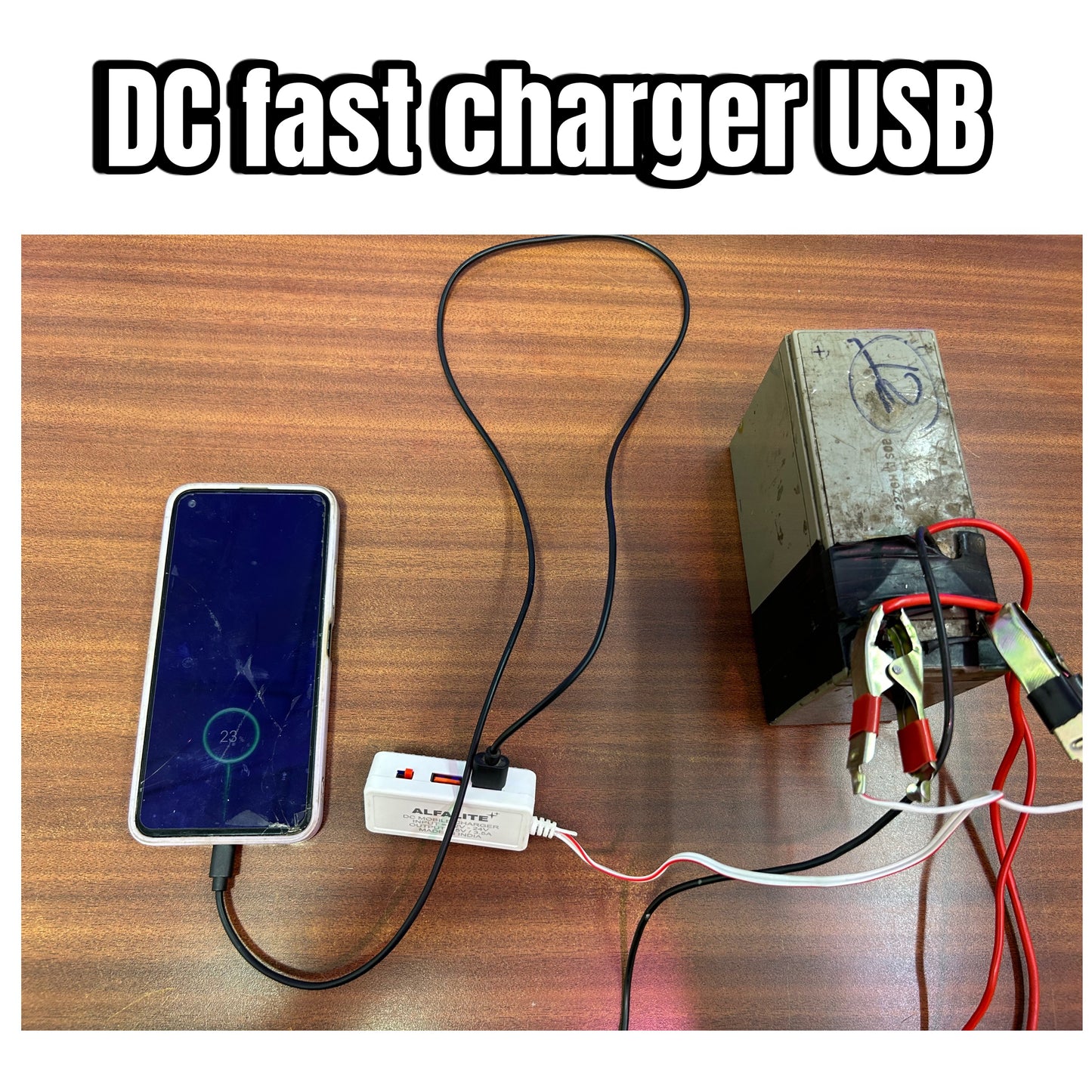 DC mobile fast charger 12v