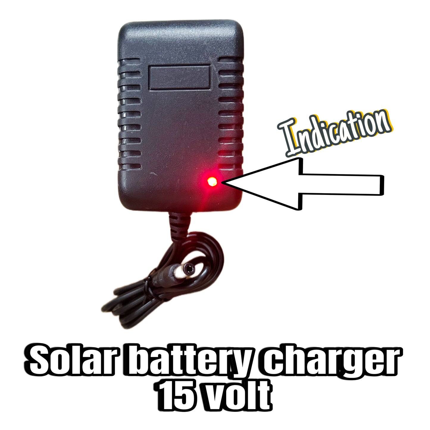 Solar battery charger 15v