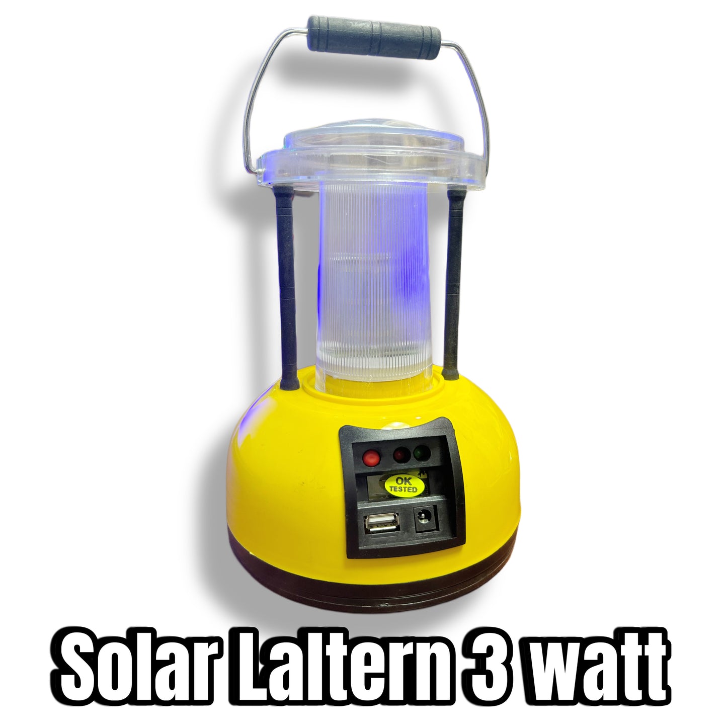 Solar Laltern 3 watt with solar panel