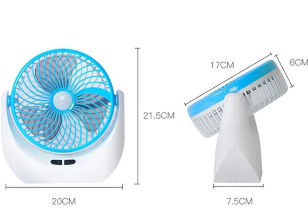 DC table fan Inbuilt battery