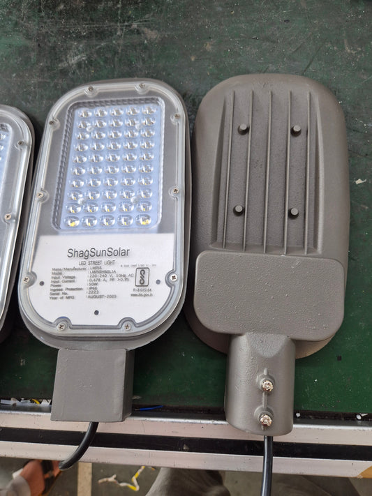 Lens Model LED 50W LED Street Light, IP65 Rated Outdoor Light (Cool White, BIS Approved) Street Light Outdoor Lamp (White)