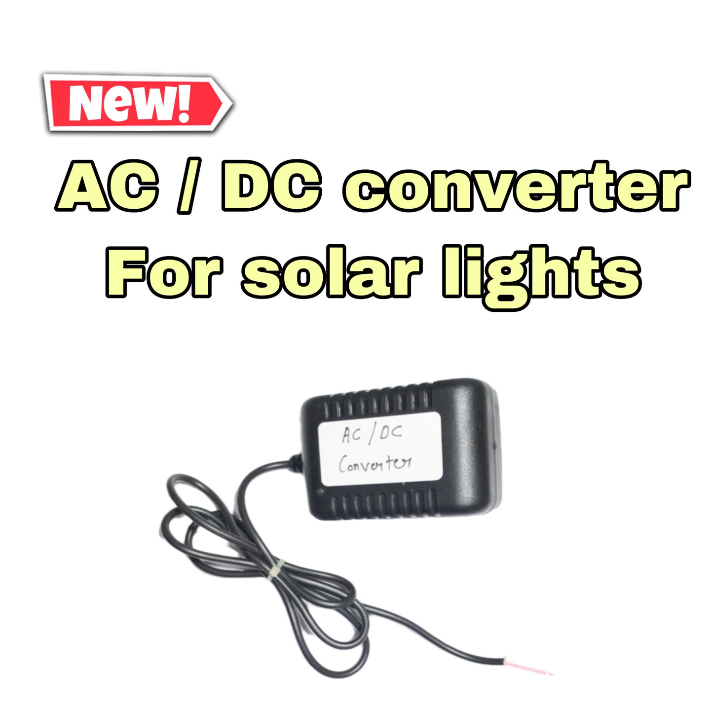 New AC/DC converter for Solar Lights